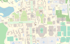 Notre Dame CampUS Map Printable Printable Map Of The United States