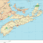 Nova Scotia Map Detailed Map Of Nova Scotia Map Nova Scotia