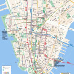 Nyc Walking Tourist Map Nyc Walking Map Printable New York Usa
