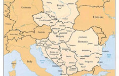 Online Maps Eastern Europe Map
