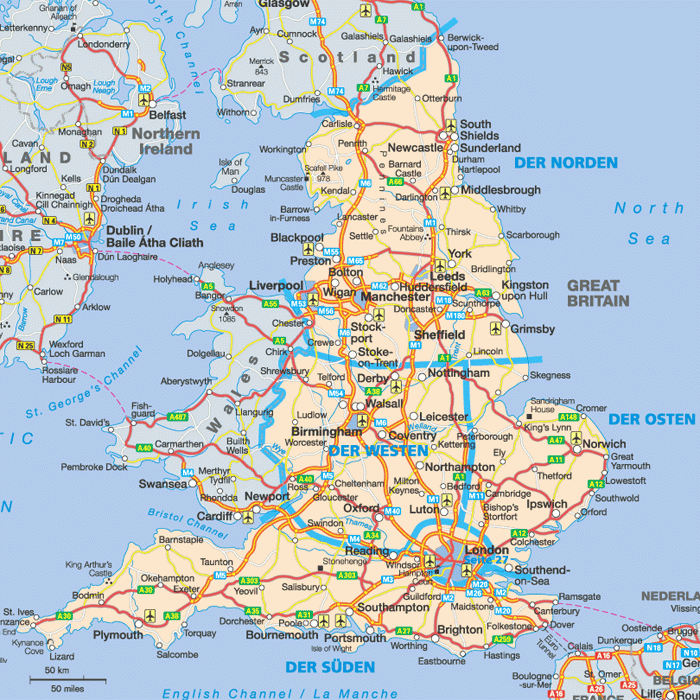 Online Maps England Map With Cities