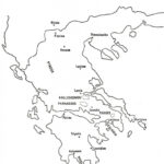 Outline Map Of Ancient Greece Printable Printable Maps