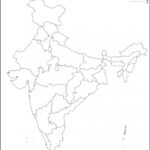 Outline Political Map Of India Outline Of India Political Map