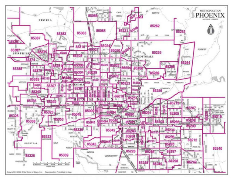 Phoenix Area Map Printable Printable Maps | Adams Printable Map