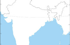 Physical Map Of India With Key