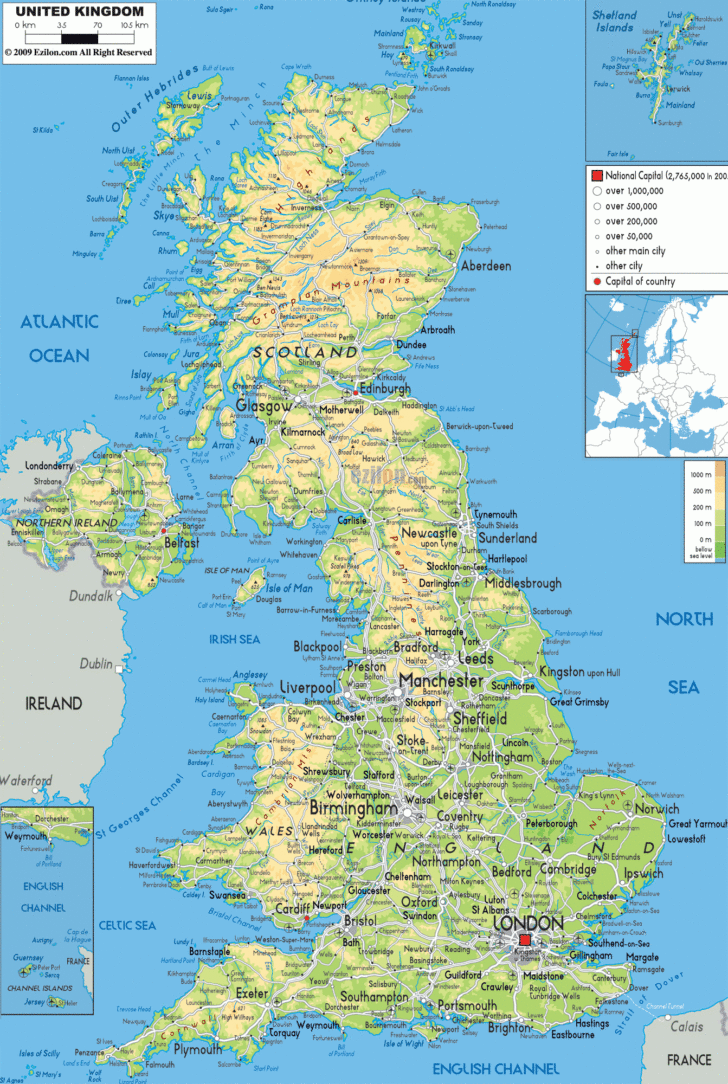 Map Of Great Britain