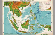 Physical Maps Of Southeast Asia