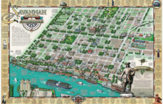 Pin By Tyishia Brown On Maps Savannah Map Tourist Map Savannah