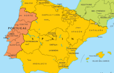 portugal and spain mapsof Portugal And Spain Mapsof