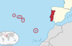 Portugal Map Islands Map Of Portugal Islands Southern Europe Europe
