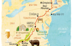 Printable Appalachian Trail Map Printable Maps