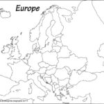 Printable Black And White Map Of Europe Printable Maps