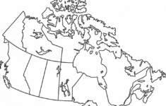Printable Blank Map Of Canada With Provinces And Capitals Printable Maps