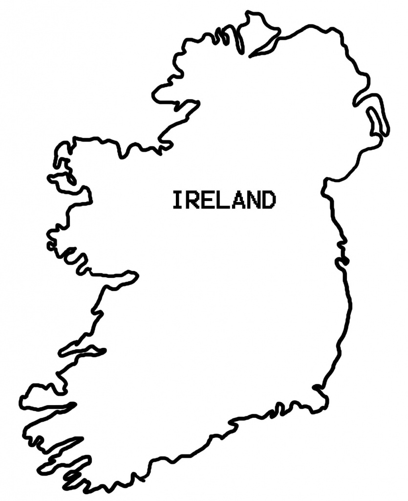 Printable Blank Map Of Ireland Printable Maps