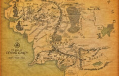 Printable Hobbit Map Free Printable Maps