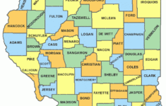 Printable Illinois Maps State Outline County Cities