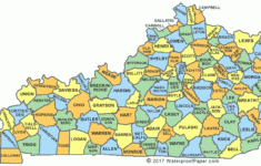 Printable Kentucky Maps State Outline County Cities