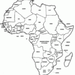 Printable Map Of Africa Africa Map African Map Political Map