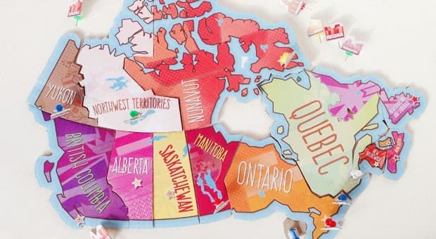 Printable Map Of Canada Puzzle Play CBC Parents