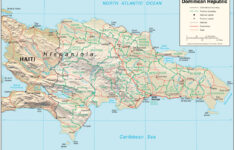 Printable Map Of Dominican Republic Printable Maps