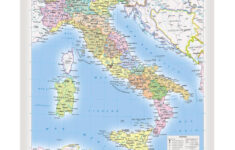 Printable Map Of Italy For Kids