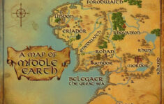 Printable Map Of Middle Earth Printable Maps