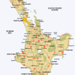 Printable Map Of New Zealand TravelsFinders Com