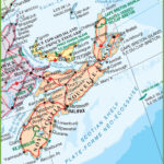 Printable Map Of Nova Scotia Printable Maps
