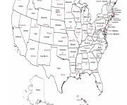 Printable map of the us with states and state capitals labeled pdf