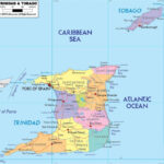 Printable Map Of Trinidad And Tobago Printable Maps
