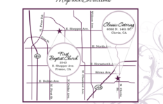 Printable Maps For Wedding Invitation