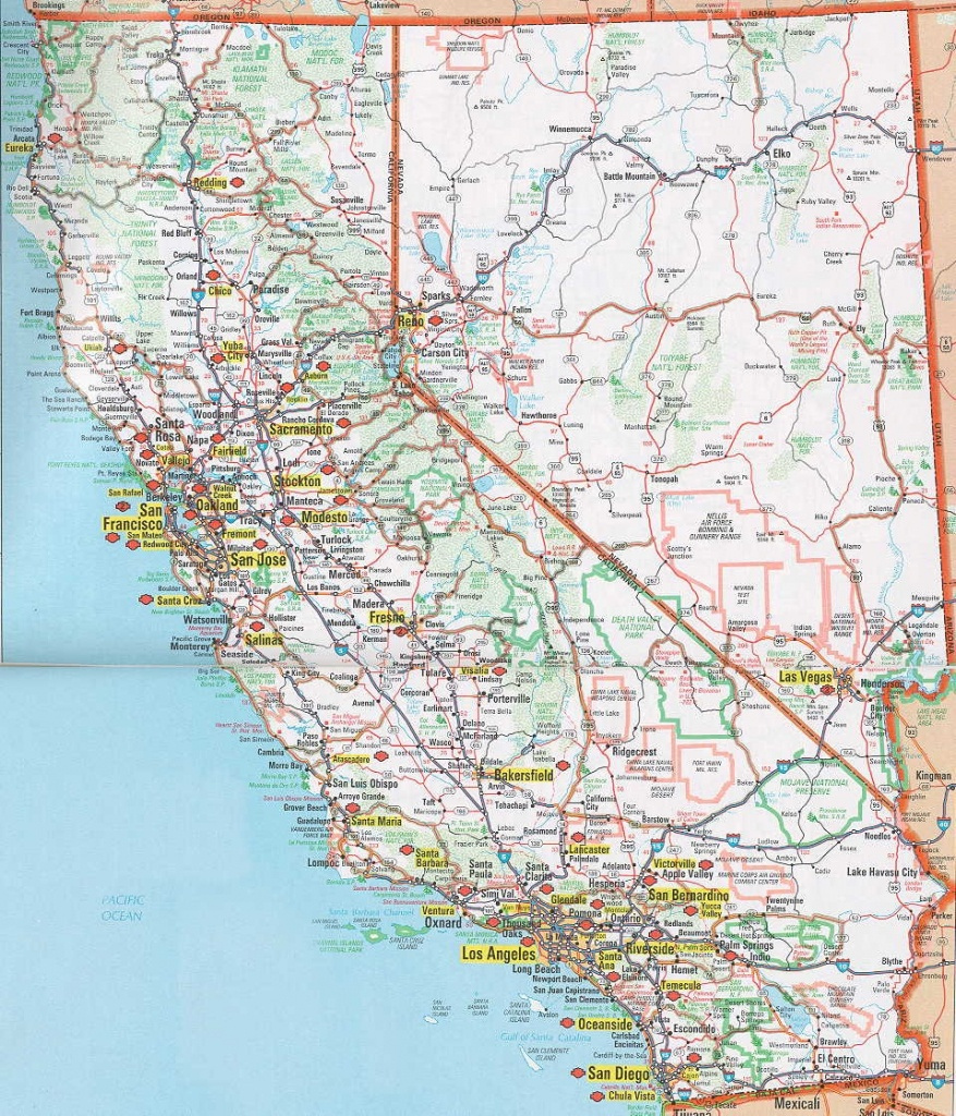 Printable Road Map Of Southern California Printable Maps