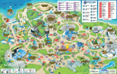 Printable Sea World San Diego Map Free Printable Maps