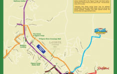 Printable Street Map Of Pigeon Forge Tn Printable Maps