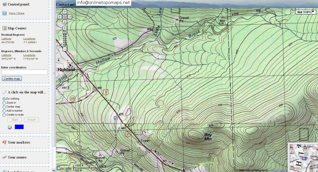 Printable Topographic Map Of Golden 082N Ab Within Free Printable Topo 