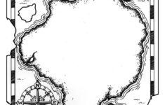 Printable Treasure Map Clipart Best Blank Treasure Map Inside Blank