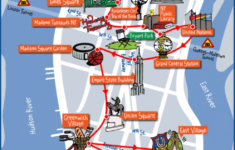 Printable Walking Map Of Midtown Manhattan Printable Maps