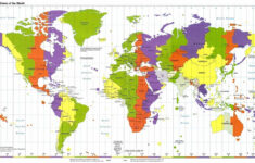 Printable World Map With Latitude And Longitude Printable Maps