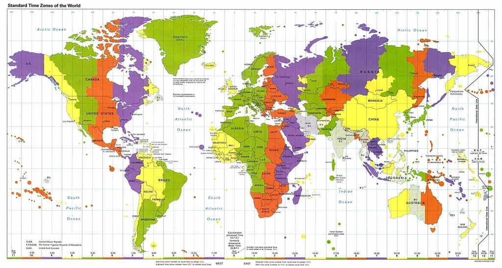 Printable World Map With Latitude And Longitude Printable Maps