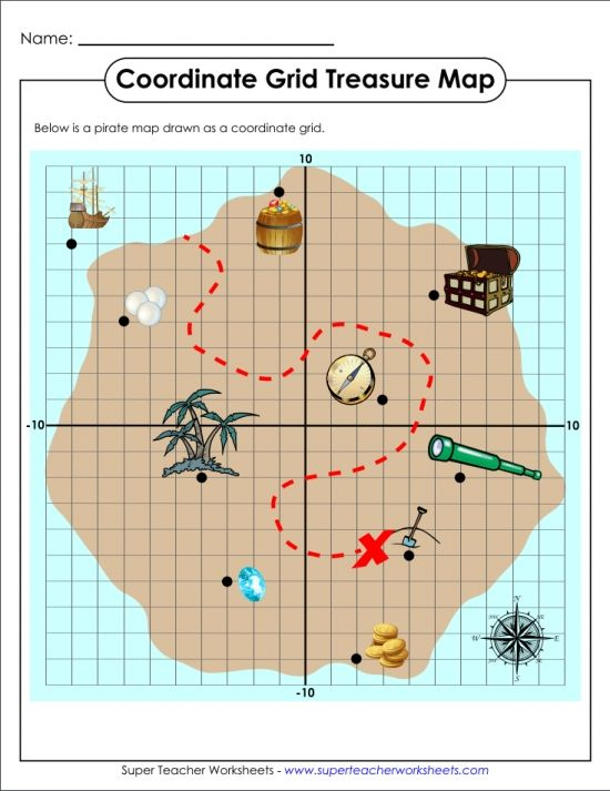  quot X quot Marks The Spot On Our New Treasure Map Coordinate Grid Students 