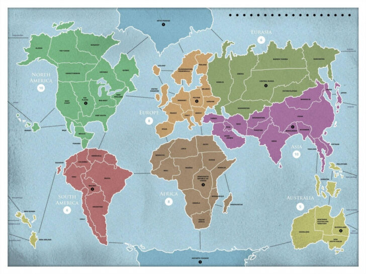 Risk Game Map Properties