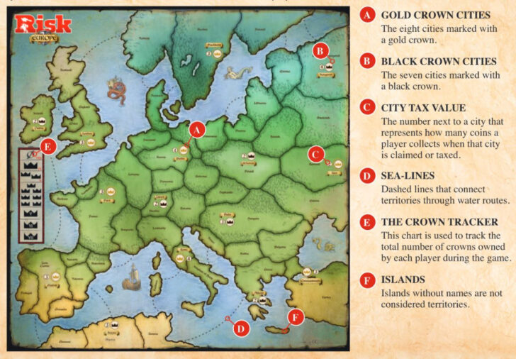 The Game Risk Printable