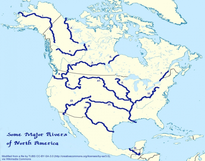Rivers Of North America Quiz