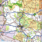 Road Map Of ArizonaFree Maps Of US Arizona Map Map Of Arizona Utah Map