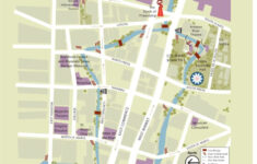 San Antonio River Walk Map San Antonio River Walk Map