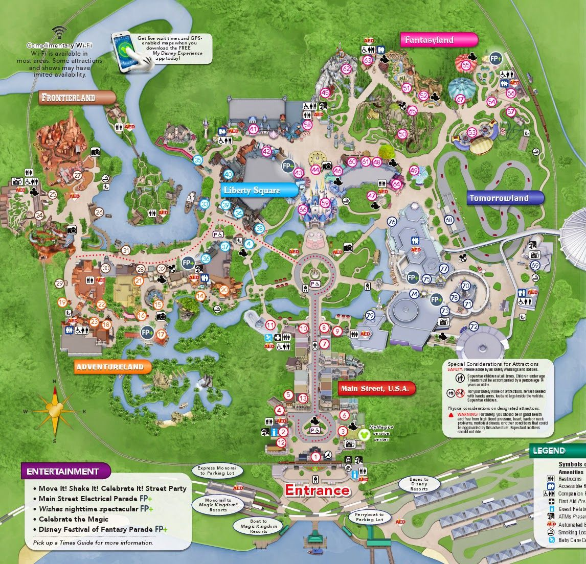 Seven Dwarfs Mine Train Poster Disney World Map Disney Map Disney 