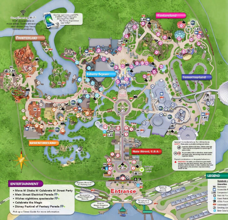 Printable Disney World Park Maps