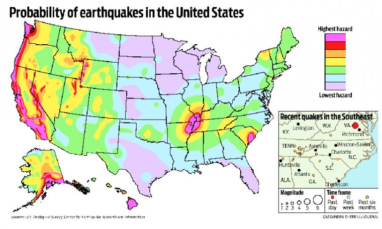 Shakes And Shimmies But No Quake Damage Reported In Forsyth County 