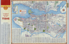 Shell Street Map Of Vancouver David Rumsey Historical Map Collection