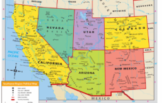 southwest region map printable printable maps Southwest Region Map Printable Printable Maps